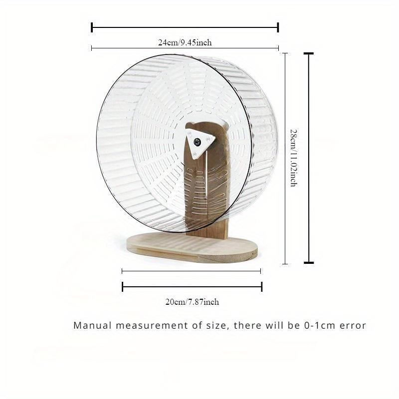 1Pc Hamster Running Wheel, Silent Running Wheel for Hamsters and Small Pets Exercise Supplies Hamster Wheel Accessories for Hamster, Hamster Cage Accessories