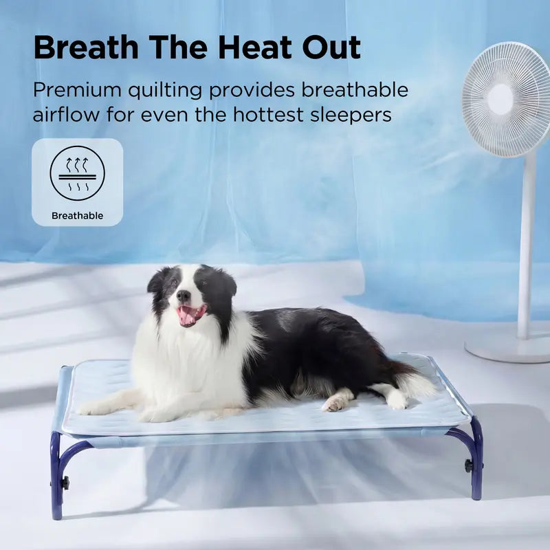 Bedsure Cooling Dog Thin Mat - Breathable & Stay Cool, Non-Slip & Easy to Clean