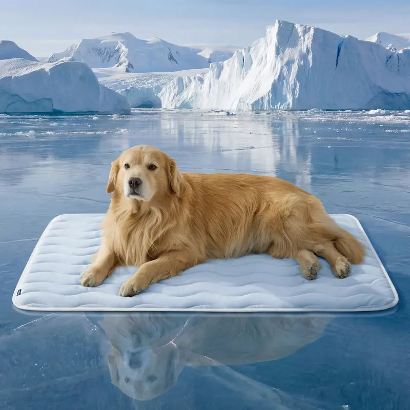Bedsure Cooling Dog Thin Mat - Breathable & Stay Cool, Non-Slip & Easy to Clean
