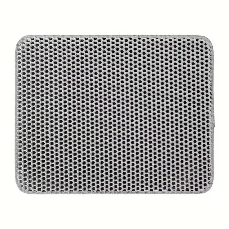 Extra Large Honeycomb Cat Litter Mat Trapper - Floor Protector for Floor Protection, Less Litter Spread