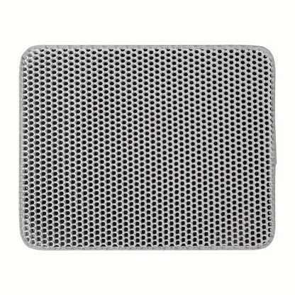 Extra Large Honeycomb Cat Litter Mat Trapper - Floor Protector for Floor Protection, Less Litter Spread