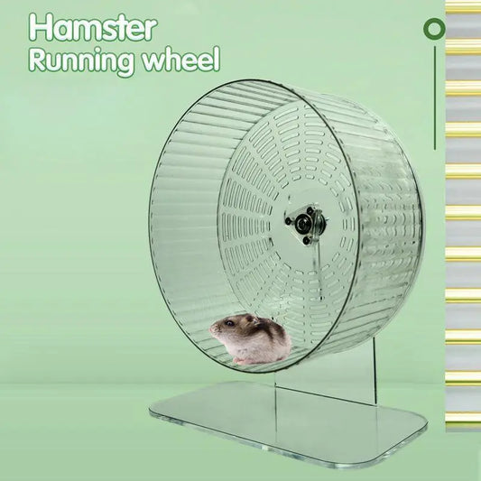 1Pc Hamster Running Wheel, Silent Running Wheel for Hamsters and Small Pets Exercise Supplies Hamster Wheel Accessories for Hamster, Hamster Cage Accessories