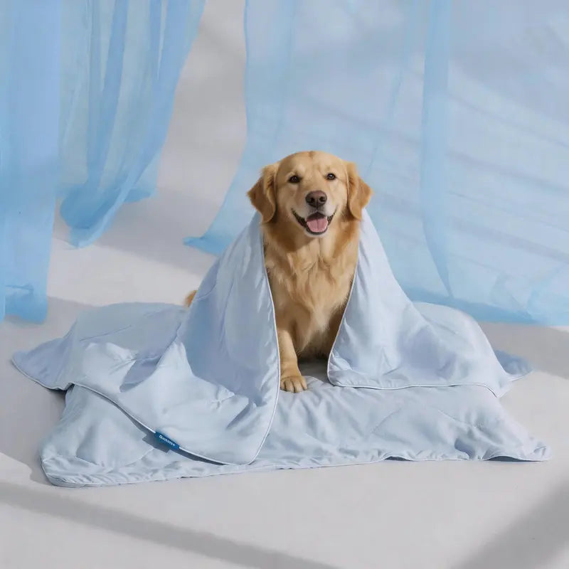 Bedsure Cooling Dog Thin Mat - Breathable & Stay Cool, Non-Slip & Easy to Clean