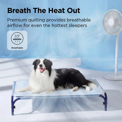 Bedsure Cooling Dog Thin Mat - Breathable & Stay Cool, Non-Slip & Easy to Clean