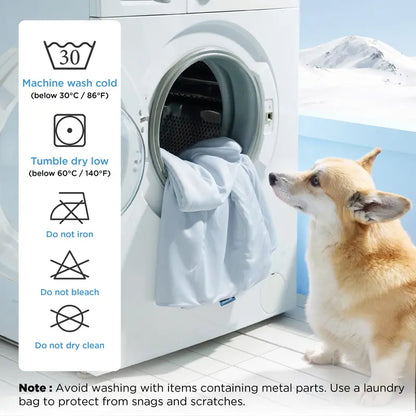 Bedsure Cooling Dog Blanket - Keeps Pets Cool, Lightweight Design, Breathable & Washable