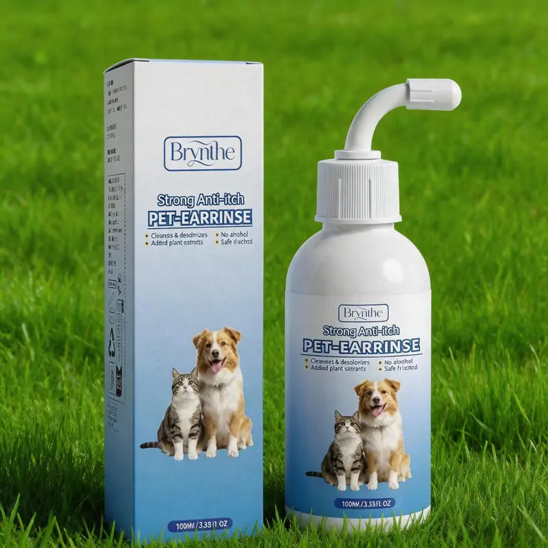 Safe Animal Ear Cleaner Spray for Dogs & Cats - Gentle