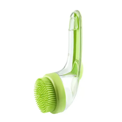 2026 New Universal 2-In-1 Pet Bathing Deshedding Brush - Ergonomic Handle, Plastic Body, Built-In Shampoo Dispensing, 8In×3In×4In Massage Aid, Reduces Shedding, Boosts Blood Circulation for Dogs (Home Supplies)